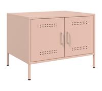 (pink) vidaXL Coffee Table Hallway End Table Accent Side Table Cold-rolled Steel