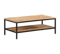 Coffee Table Hallway End Table Accent Side Table Solid Rough Wood Mango vidaXL