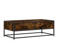 Coffee Table Hallway End Table Side Table Engineered Wood and Metal vidaXL