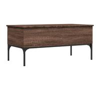 Coffee Table Hallway End Table Sofa Table Engineered Wood and Metal vidaXL