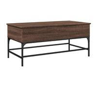 Coffee Table Hallway End Table Sofa Table Engineered Wood and Metal vidaXL