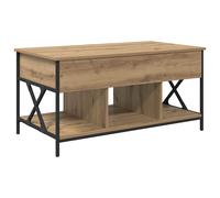 Coffee Table Hallway End Table Sofa Table Engineered Wood and Metal vidaXL