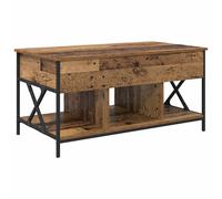 Coffee Table Hallway End Table Sofa Table Engineered Wood and Metal vidaXL