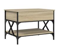 Coffee Table Hallway End Table Sofa Table Engineered Wood and Metal vidaXL
