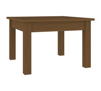 (Honey brown, 45 x 45 x 30 cm (L x W x H)) vidaXL Coffee Table Hallway Side End Table Tea Accent Table Solid Wood Pine
