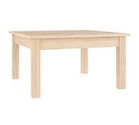 Coffee Table Hallway Side End Table Tea Accent Table Solid Wood Pine vidaXL