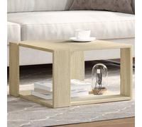(grey sonoma, 51.5 x 51.5 x 30 cm) vidaXL Coffee Table Hallway Side Table Desk Accent End Table Engineered Wood