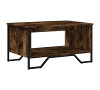 (smoked oak, 75 x 51 x 40 cm) vidaXL Coffee Table End Table Accent Side Table Sonoma Oak Engineered Wood