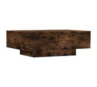 vidaXL Coffee Table Smoked Oak 90x60x31 cm Engineered Wood