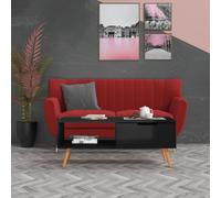 Coffee Table High Gloss Black 100x49.5x43 cm Modern Glossy Engineered Wood MDFs