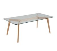 Coffee Table HUDSON Glass Transparent