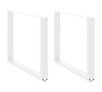 Coffee Table Legs Desk Legs Furniture Legs Bar Stand DIY U-Shaped Steel vidaXL