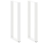 Coffee Table Legs Desk Legs Furniture Legs Bar Stand DIY U-Shaped Steel vidaXL
