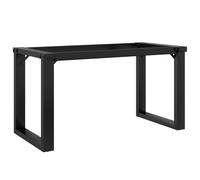 vidaXL Coffee Table Legs O-Frame Desk Legs DIY Metal Furniture Legs Steel