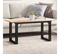 vidaXL Coffee Table Legs O-Frame Desk Legs DIY Metal Furniture Legs Steel