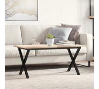 Coffee Table Legs X-Frame 80X40X43 Cm Steel