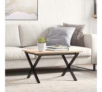 Coffee Table Legs X-Frame Desk DIY Metal Furniture Steel vidaXL