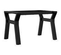 vidaXL Coffee Table Legs Y-Frame Desk Legs DIY Metal Furniture Legs Steel