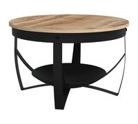 Coffee Table Ã68x43 cm Solid Acacia Wood