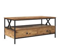 vidaXL Coffee Table Old wood 100 x 51 x 45 cm Engineered wood