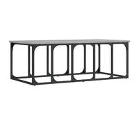 (black) vidaXL Coffee Table Living Room Tea Side Table Sofa Table Engineered Wood