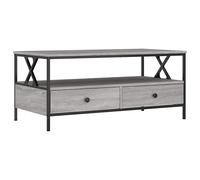 (grey sonoma) vidaXL Coffee Table Living Room Tea Side Table Sofa Table Engineered Wood