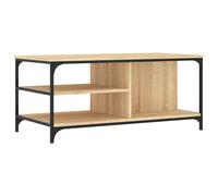 vidaXL Coffee Table Sonoma Oak 100x50x45 cm Engineered Wood