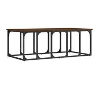 (brown oak) vidaXL Coffee Table Living Room Tea Side Table Sofa Table Engineered Wood