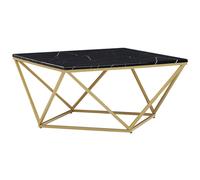 Coffee Table MALIBU Black Marble