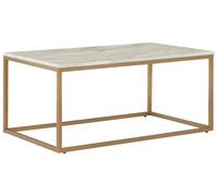 Coffee Table MDF Gold DELANO