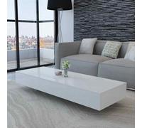 Coffee Table Modern Furniture Home Office High Gloss Black/White 2 Sizes vidaXL