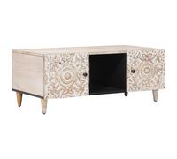 vidaXL Coffee Table Brown 100 x 54 x 40 cm Solid Mango Wood