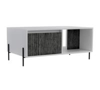 Core Products Dallas White Coffee Table With Drawer White, White