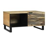 Coffee Table Natural 80 x 50 x 40 cm Engineered Wood