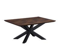 Coffee Table Nevada Rectangle Parquet Walnut/Black