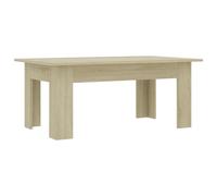 Vidaxl Coffee Table Sonoma Oak 100X60X42 Cm Engineered Wood