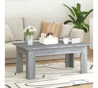 vidaXL Coffee Table Grey Sonoma - 100x60x42 cm - Engineered Wood