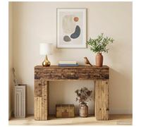 Coffee Table Old Wood 102x35x75 cm Engineered Wood Rectangular Modern Minimalist