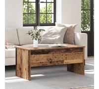 Coffee Table Old Wood 102x50.5x46.5cm Engineered Wood Rustic Compact Living Room