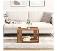 Coffee Table Old Wood 51.5x51.5x30cm Engineered Wood Modern Square Minimal