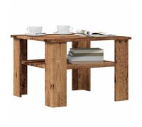 Coffee Table Old Wood 60x60x42 cm Engineered Wood Modern Compact for urban style
