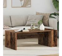 Coffee Table Old Wood 95x50x34cm Engineered Wood Rectangular Modern Low Profile