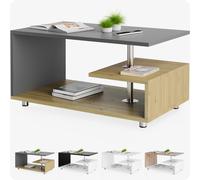 Coffee table Orlando wood/grey 95x55x50cm