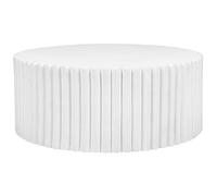 Beliani Coffee Table POZZA White, White