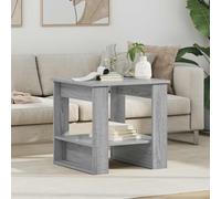 Coffee Table Rectangular Grey Sonoma 51x50x50cm Engineered Wood Minimal Compact