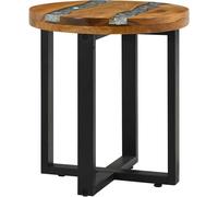 vidaXL Coffee Table Brown 40 x 40 x 45 cm Solid Teak Wood