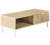 Beliani Coffee Table Royalla Light Brown