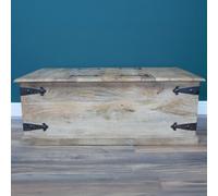 Coffee Table - Rustic Trunk - Mango Wood