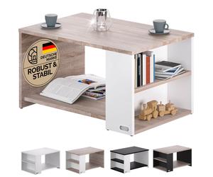 Coffee Table Santa Cruz White/Oak 90x60x50cm
