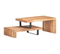 Coffee Table Set Side End Table Tea Accent Couch Sofa Table 2 Piece vidaXL